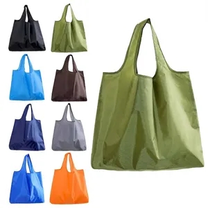 Customizable Large Durable Folding Oxford Shopping Bag