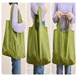 Customizable Large Durable Folding Oxford Shopping Bag | https://www.bestnamebadges.com