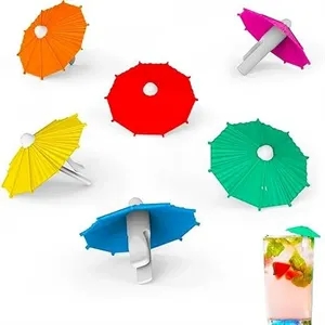 Silicone Umbrella Drink Markers