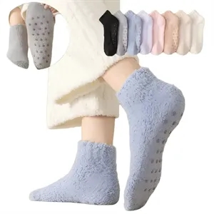 Feet Slipper Socks with a dot grip slip resistant finish