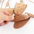 Cork Magnetic Glasses Holder Neck Lanyard | https://www.bestnamebadges.com
