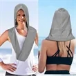 U Sharp Cooling Hoodie Towels | https://www.bestnamebadges.com