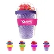 Plastic Yogurt Cups with Lids for Breakfast | https://www.bestnamebadges.com