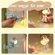 DIY Creative Mini Reading Table Lamp | https://www.bestnamebadges.com