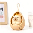 Capybara Motion Sensor Night Light, Rechargeable Wall Lamp | https://www.bestnamebadges.com