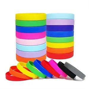 Custom Logo Silicone Wristband Bracelet