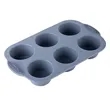 Custom Ceramic Muffin Cake & Dessert Baking Plate   6 Mold | https://www.bestnamebadges.com
