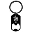 Mini Metal Keychain Beer Bottle Opener Portable Keyring | https://www.bestnamebadges.com