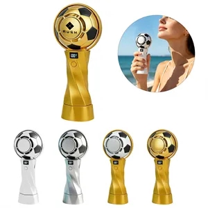 World Cup Trophy Portable Handheld Fan W/ Ice Cooling