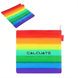 Waterproof Rainbow Small Zipper Pouch
