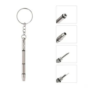 4 in 1 Portable Mini Eyeglass Screwdriver W/ Keychain