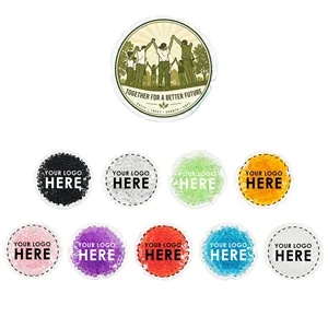 Full Color Mini Round Aqua Pearls™ Hot/Cold Pack