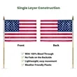 USA Plastic Stick Flags with Printed Staff | https://www.bestnamebadges.com