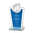 Fabiola Globe Award - Blue | https://www.bestnamebadges.com