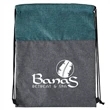 Heathered N' Jute Drawstring Backpack | https://www.bestnamebadges.com