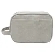 Finley rPET Waffle Knit Toiletry Bag | https://www.bestnamebadges.com