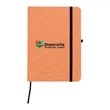 Heathered Journal | https://www.bestnamebadges.com