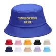 Custom Logo Bucket Hat | https://www.bestnamebadges.com