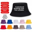 Custom Logo Bucket Hat | https://www.bestnamebadges.com