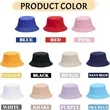 Custom Logo Bucket Hat | https://www.bestnamebadges.com