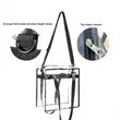 Transparent PVC Tote Bag Reusable Durable | https://www.bestnamebadges.com