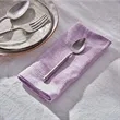 Cotton Linen Blend Dinner Cloth Napkin | https://www.bestnamebadges.com