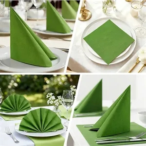 Linen-Feel Disposable  Napkins