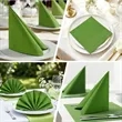 Linen-Feel Disposable  Napkins | https://www.bestnamebadges.com