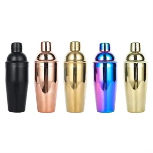 18 Oz Stainless Steel Rose Gold Cocktail Shaker