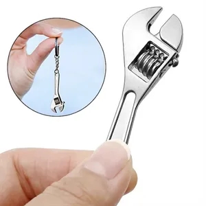 Promotional Adjustable wrench keychain