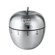 Stainless Steel Mechanical Apple Kitchen Timer | https://www.bestnamebadges.com
