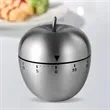 Stainless Steel Mechanical Apple Kitchen Timer | https://www.bestnamebadges.com