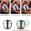 Stainless Steel Mechanical Apple Kitchen Timer | https://www.bestnamebadges.com