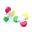 Spinning Fidget Highlighter | https://www.bestnamebadges.com