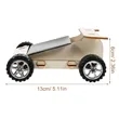 DIY STEM Educational Wooden Assembly Solar Car Kit | https://www.bestnamebadges.com