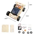 DIY STEM Educational Wooden Assembly Solar Car Kit | https://www.bestnamebadges.com