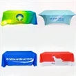 6ft Polyester Exhibition Tablecloth with Custom Logo | https://www.bestnamebadges.com