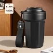 Custom Stainless Steel Octagonal Insulated Coffee Mug | https://www.bestnamebadges.com