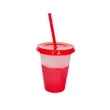 16Oz Reusable Plastic Color Changing Cups W/ Lid & Straw | https://www.bestnamebadges.com