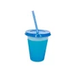 16Oz Reusable Plastic Color Changing Cups W/ Lid & Straw | https://www.bestnamebadges.com