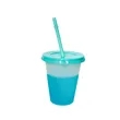 16Oz Reusable Plastic Color Changing Cups W/ Lid & Straw | https://www.bestnamebadges.com