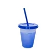 16Oz Reusable Plastic Color Changing Cups W/ Lid & Straw | https://www.bestnamebadges.com