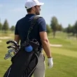 Portable Neoprene Golf Ball Cleaner Pouch W/ Hook | https://www.bestnamebadges.com