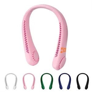 Portable Rechargeable Hands Free Bladeless Neck Fan