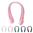 Portable Rechargeable Hands Free Bladeless Neck Fan | https://www.bestnamebadges.com