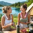 Portable Rechargeable Hands Free Bladeless Neck Fan | https://www.bestnamebadges.com