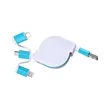 Portable 3 In 1 Retractable Multi Charging Cable | https://www.bestnamebadges.com