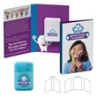 Awareness Tek Booklet W/Rectangular Shaped Dental Floss | https://www.bestnamebadges.com