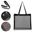 Large Reusable Nylon Mesh Tote Bag With Reinforced Handles | https://www.bestnamebadges.com