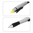 2 in 1 Plastic Ballpoint Pen W/ Highlighter | https://www.bestnamebadges.com
